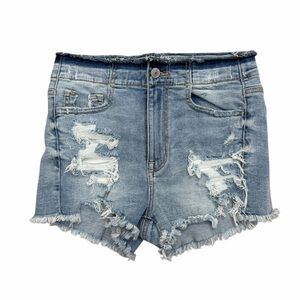 NEW American Eagle Super High Rise Denim Jean Shorts Size 2